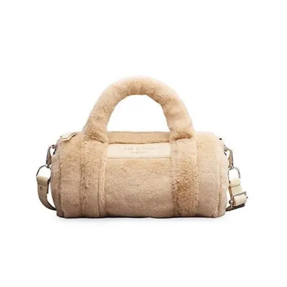 rag and bone Cloud Duffle- Faux Fur